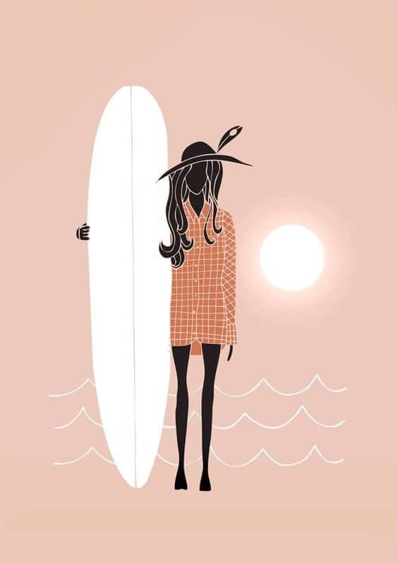 Lizzy Art: Surf Artist Spotlight - | GetFoamie.com