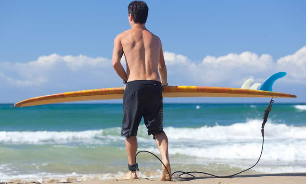 HOW LONG SHOULD A SURF LEASH BE