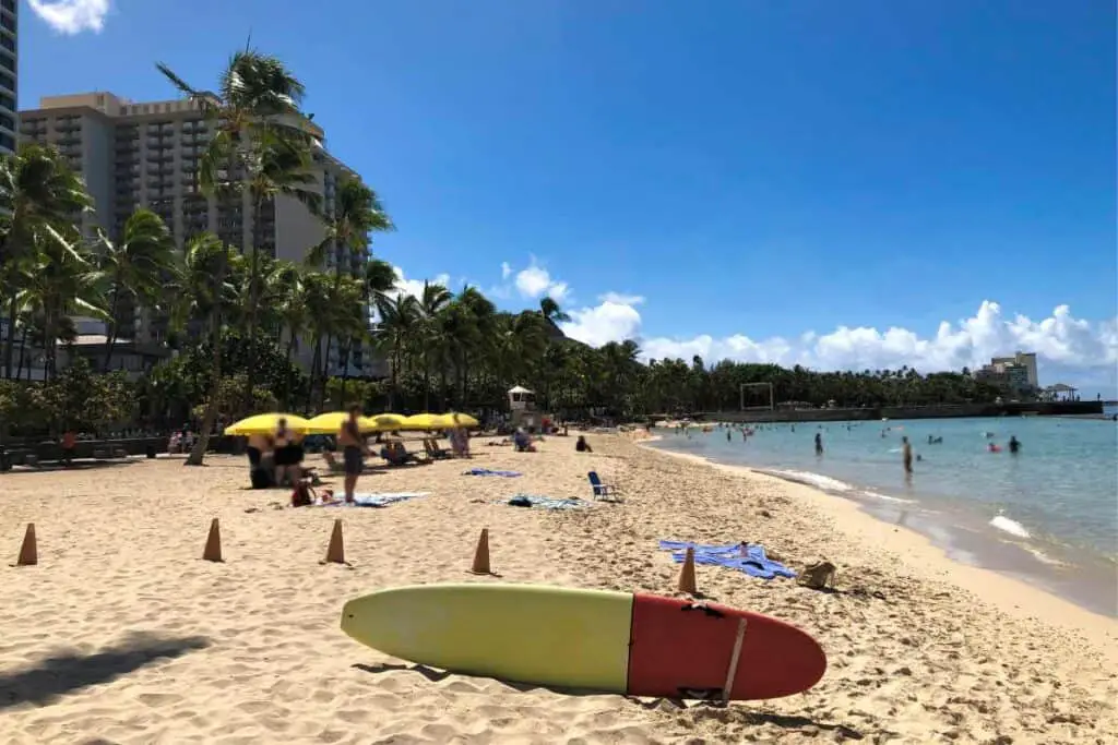 Hawaii Oahu learn to surf