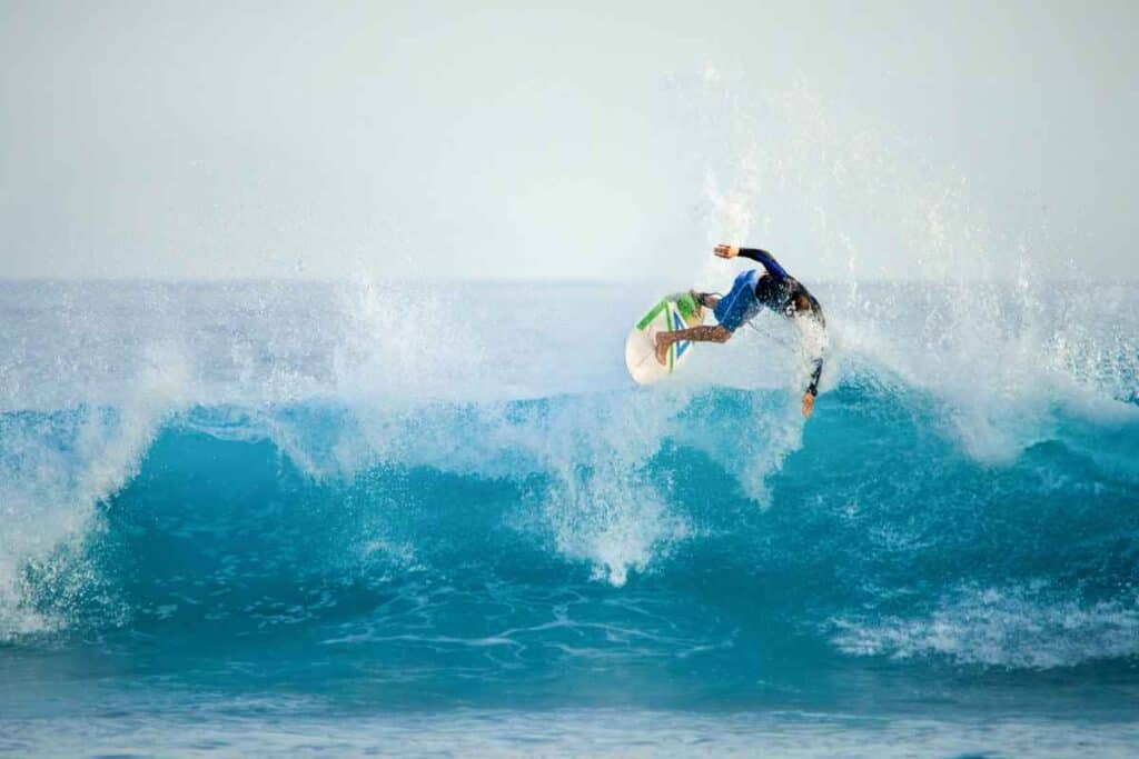 safety considerations when performing Surfing Tricks