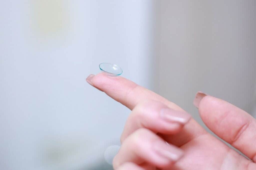 surfing with Contact Lenses